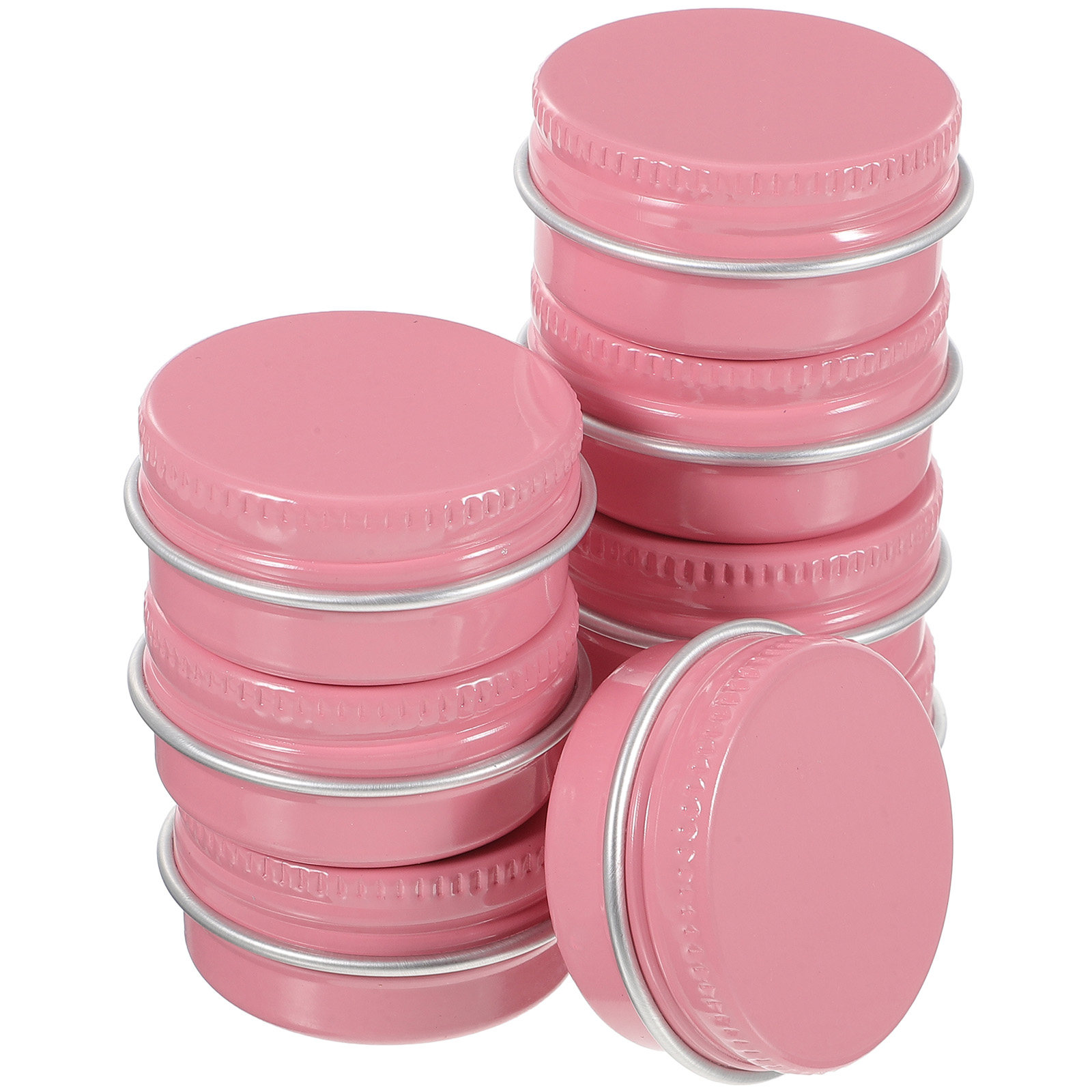Lip Balm - 8 unidades de pequeños envases redondos