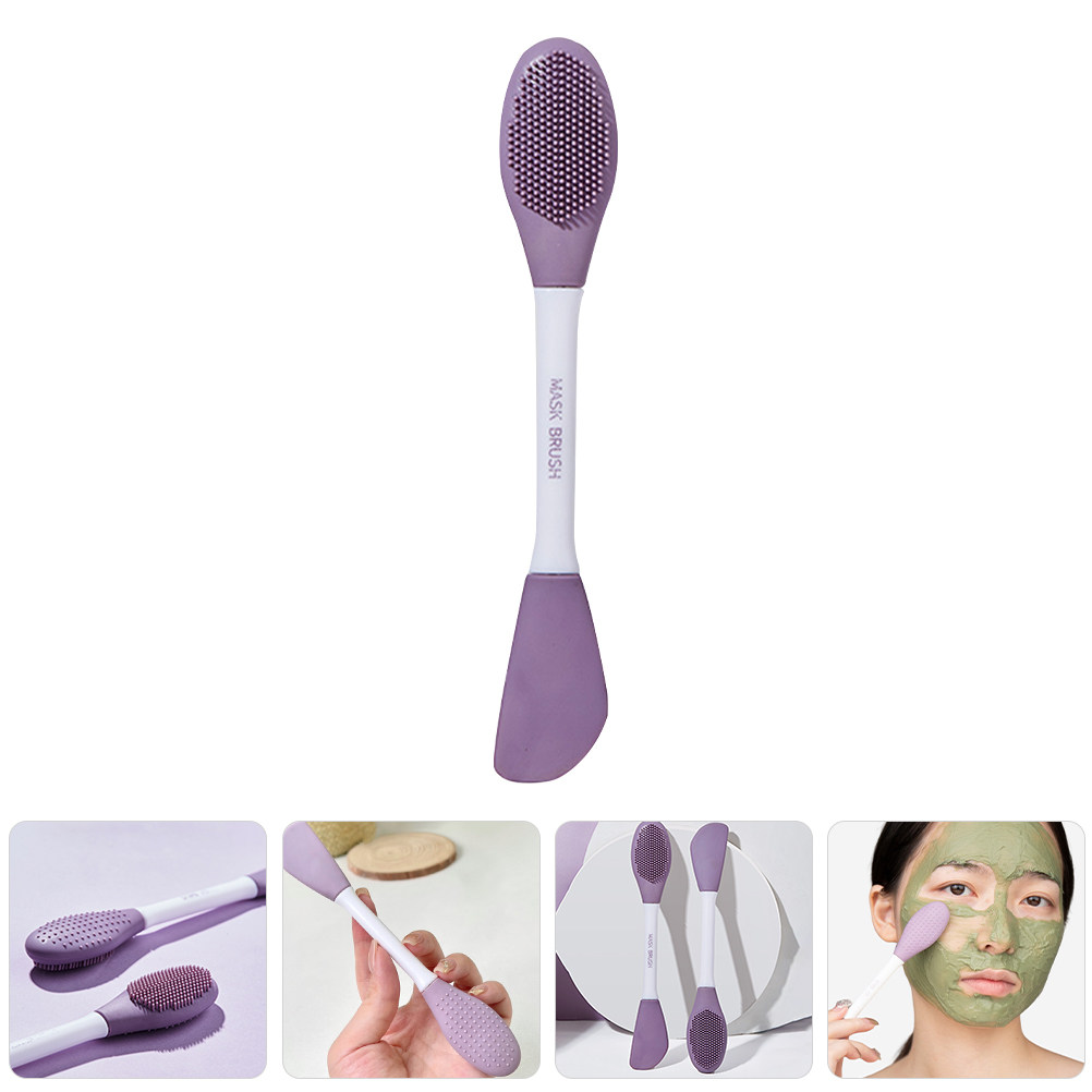 Cleanser Face - Brocha de silicona para aplicar mascarillas