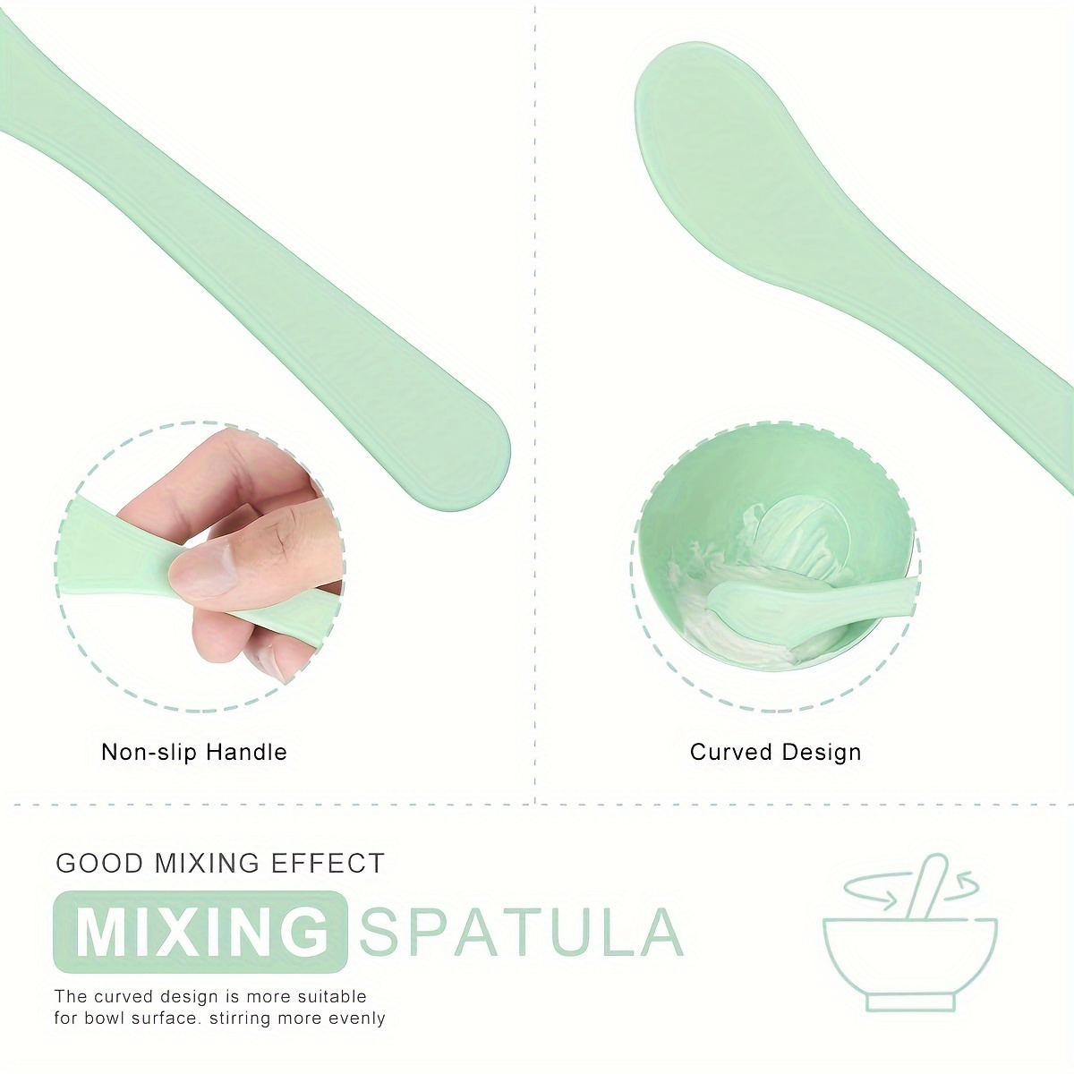 Juego de 5 Tazones de Silicona - Face Mask Skincare reseña y precio
