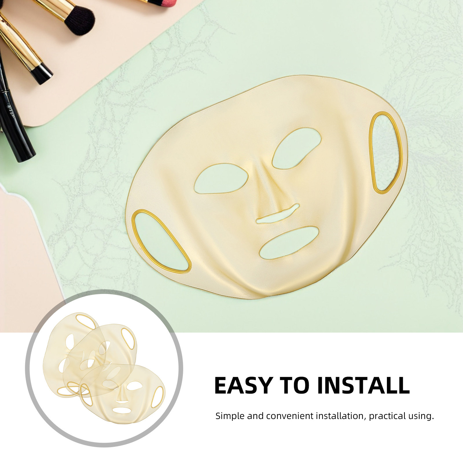 3 unidades de cubiertas de sil - Face Mask Skincare reseña y precio