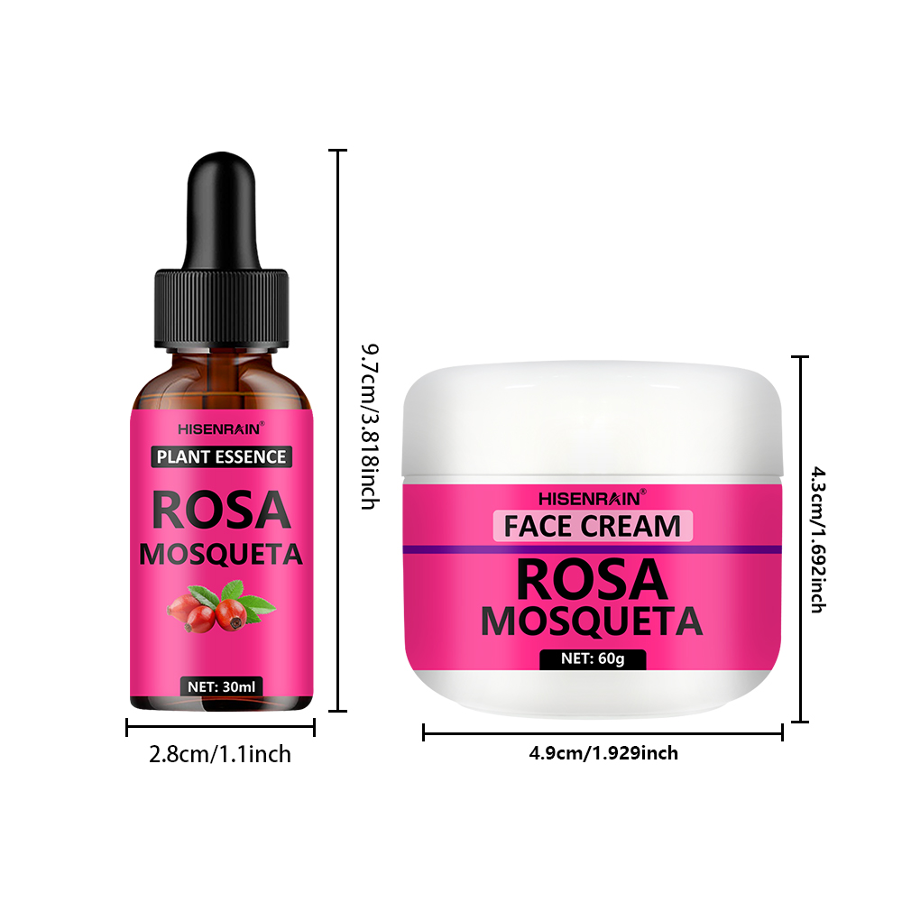 HISENRAIN Set para el cuidado  - Face Oil Rosehip reseña y precio