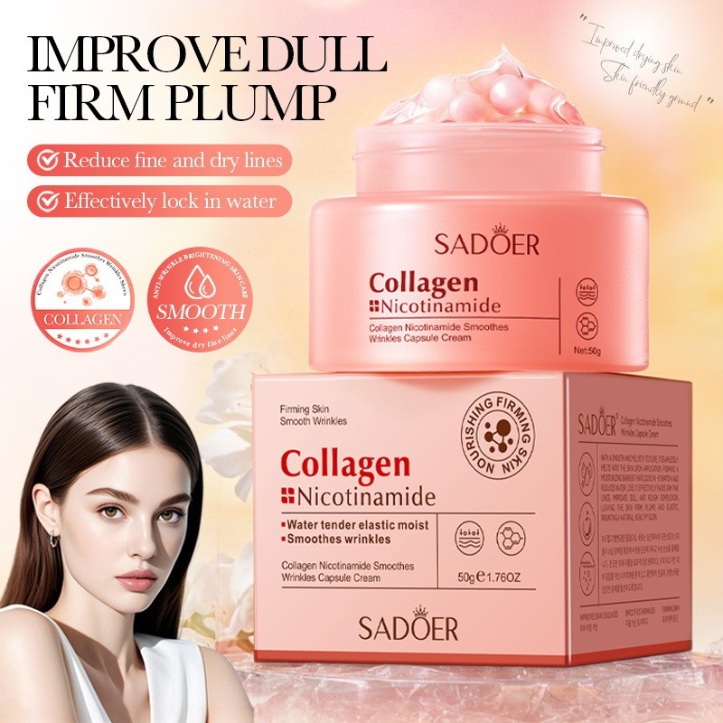 Crema hidratante SADOER con co - Night Cream reseña y precio