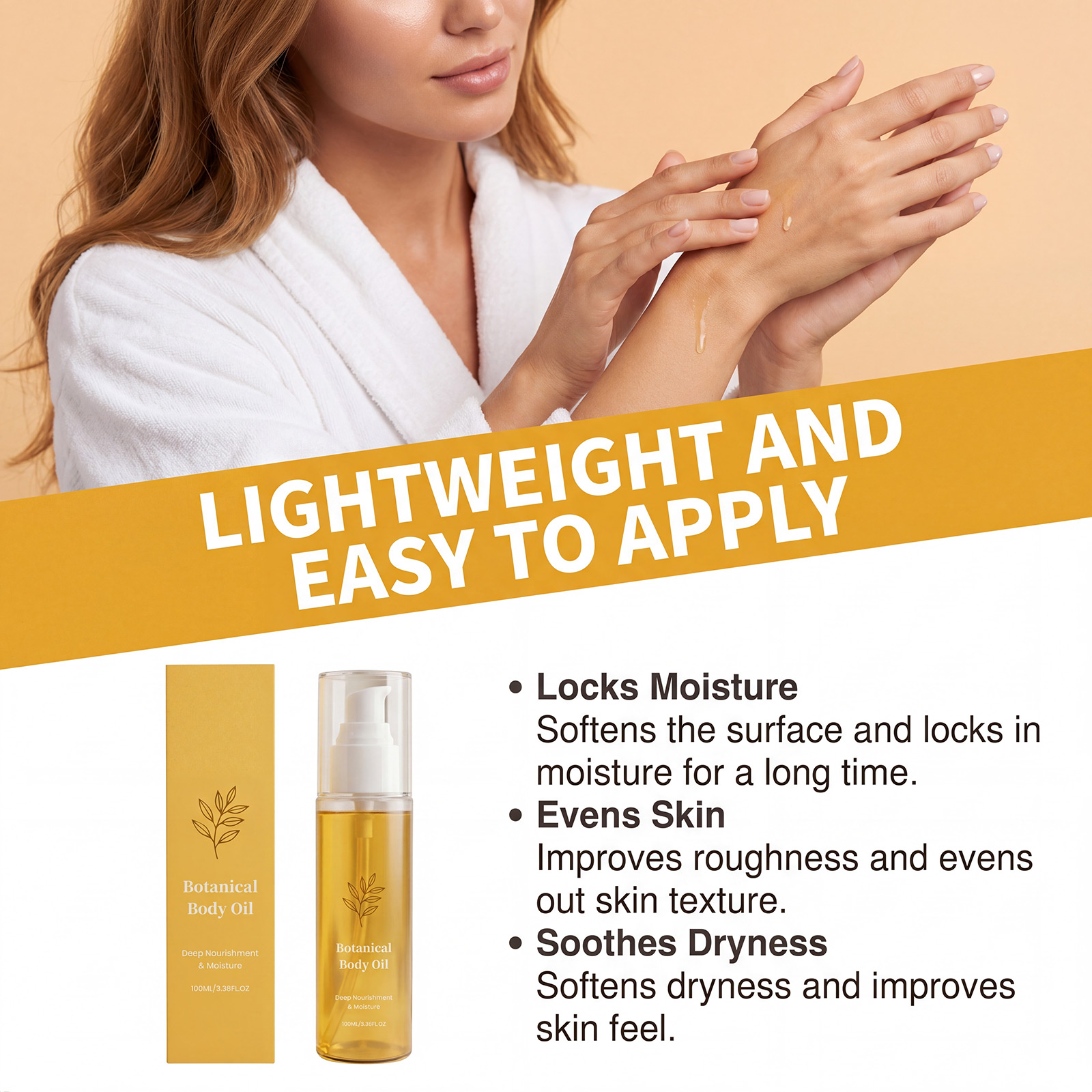 Aceite Corporal Hidratante de  - Skincare Glowing reseña y precio